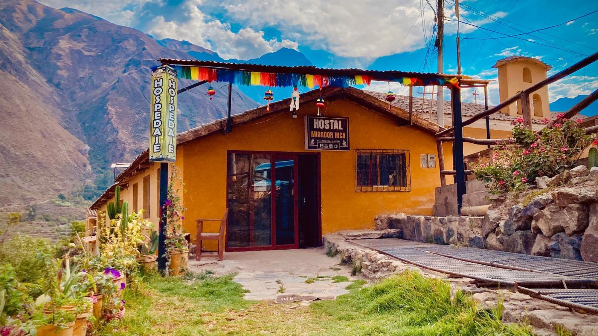 Mirador Inka Otel Ollantaytambo Dış mekan fotoğraf