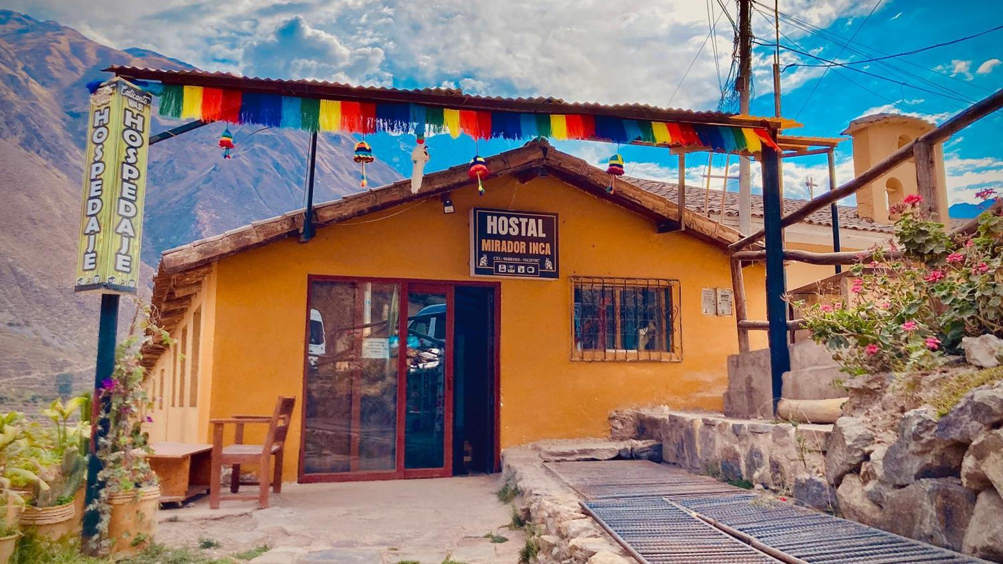Mirador Inka Otel Ollantaytambo Dış mekan fotoğraf