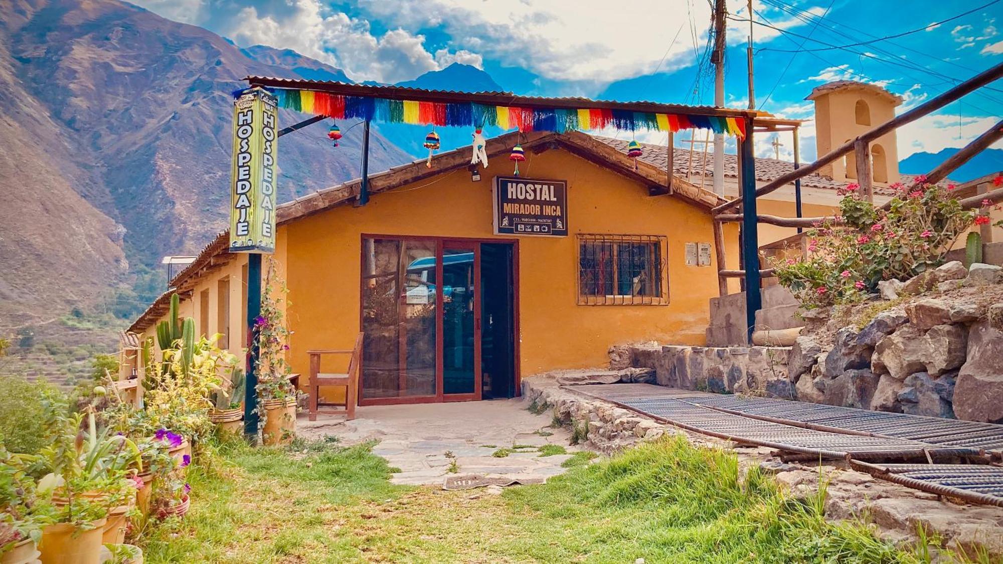 Mirador Inka Otel Ollantaytambo Dış mekan fotoğraf